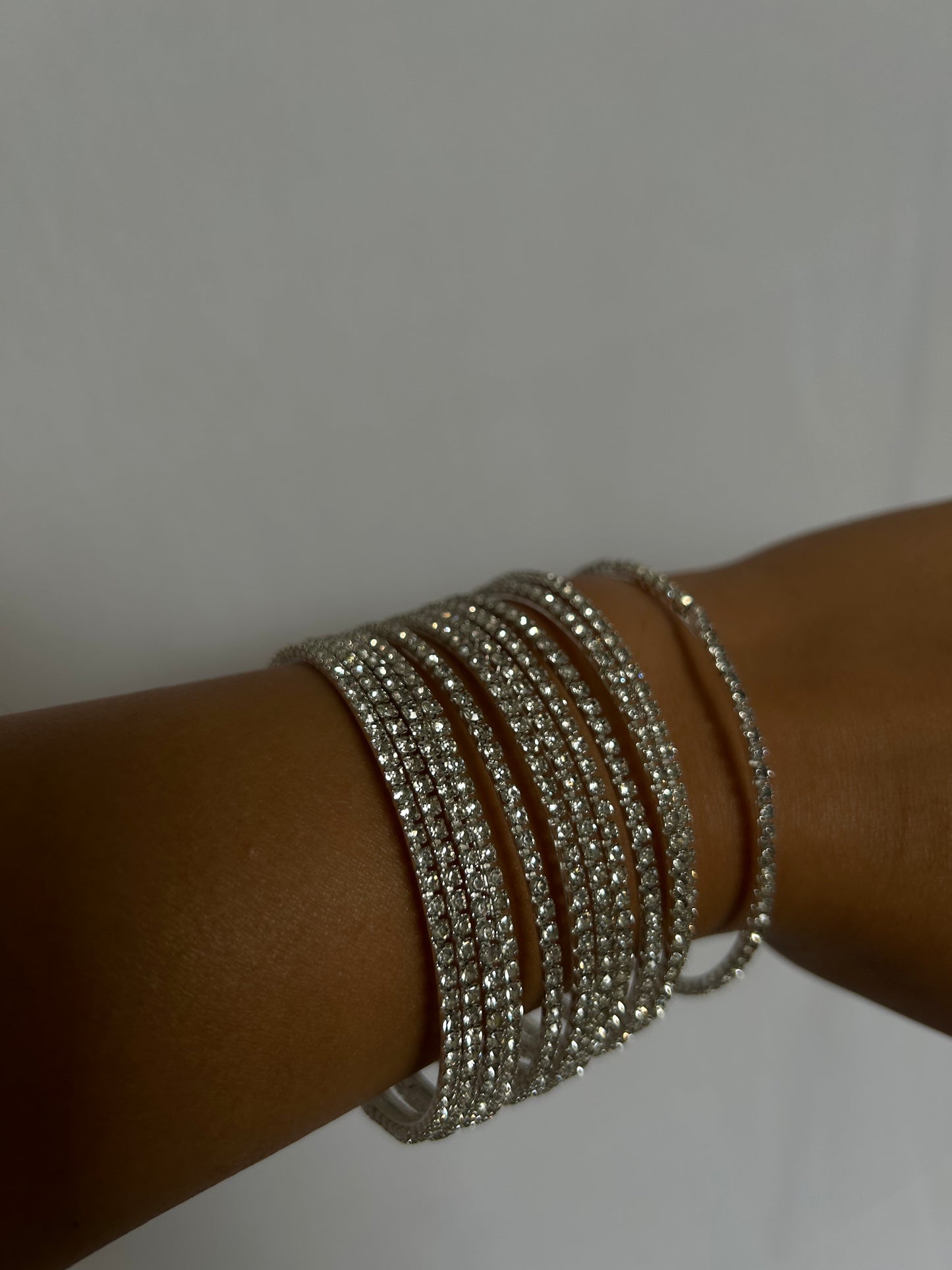 SILVER BANGLES